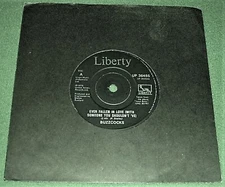 BUZZCOCKS - EVER FALLEN IN LOVE UK 1978 7" RARE LIBERTY BLACK LABELS GREAT PUNK