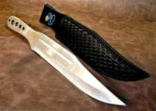 Gil Hibben Professional Big Game 15" Throwing Knife III w/Leather Sheath GH5107