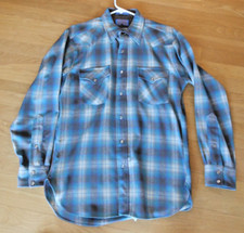 Pendleton Shirt Men's Med High Grade Western Wear Pearl Snap