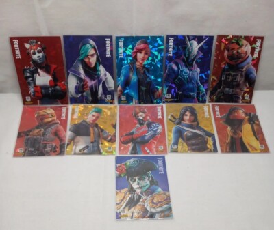 2020 Panini Fortnite Series 2 Cracked Ice Promo ''COMPLETE YOUR SET''  USA