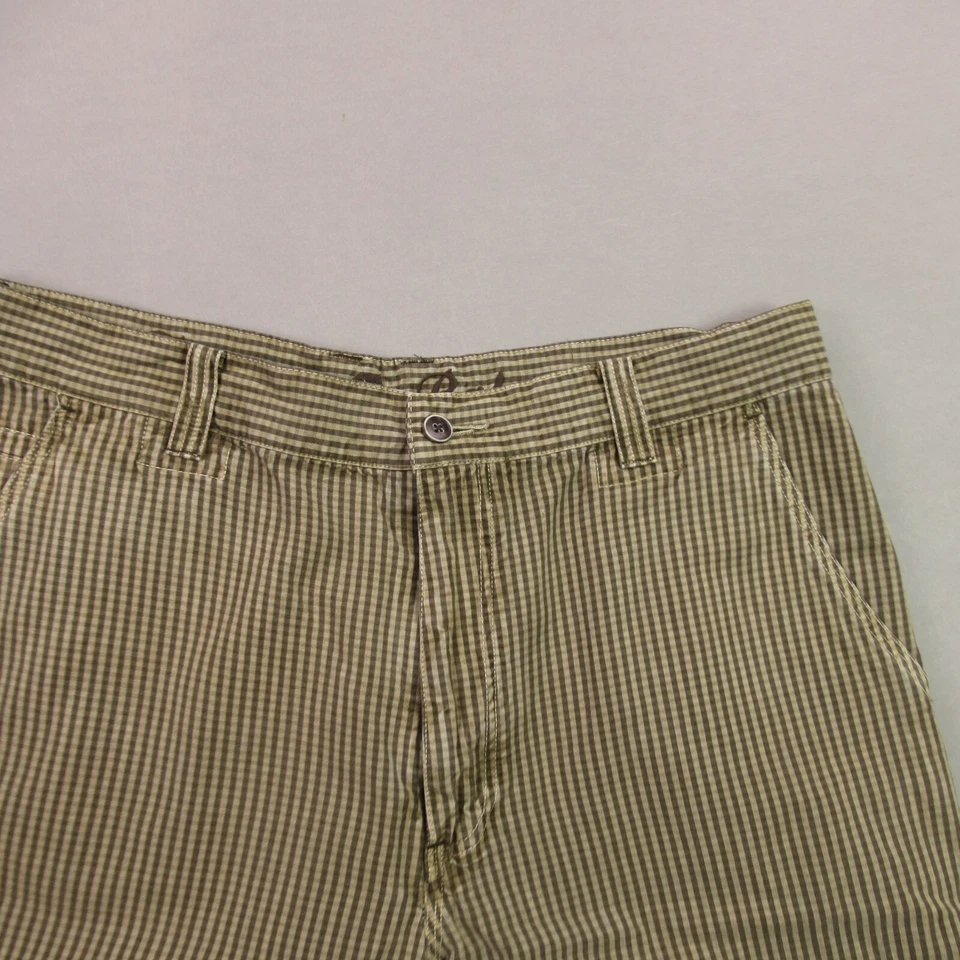 Tommy Bahama Shorts Mens 34 Pocket Lightweight Outdoors Chino Brown Stripes - Image 2 of 4