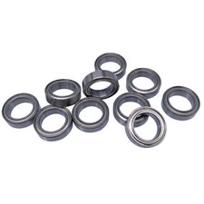 NJ STOCK 10pcs 6700ZZ Deep Groove Metal Double Shielded Ball Bearing 10x15x4mm