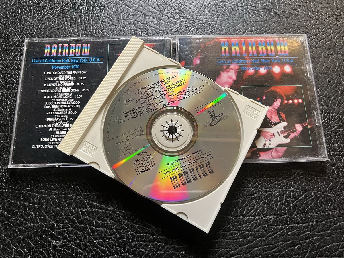 RAINBOW live in NY USA 1979 ITALY HARD ROCK RARE DISC | eBay