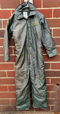 Greenbrier Industries Coveralls Mens 40r Military Green Flyers CWU