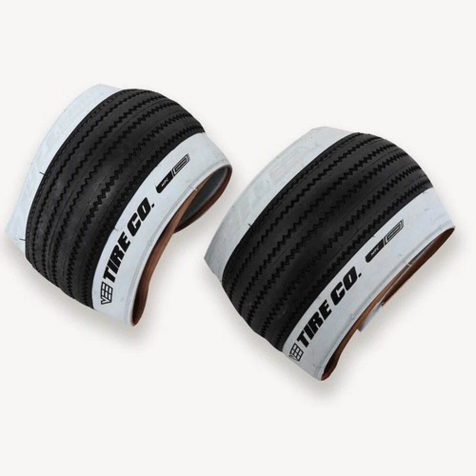 Neumático Vee 20 x 4,0 Zig Zag TLR Fat Tire Fat Bike E-Bike Blanco Pared Neumáticos Plegables Foto 4 de 4