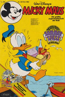 Micky Maus 1982: Heft 24