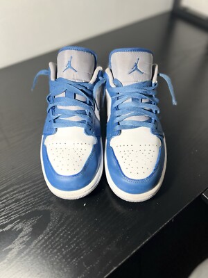 Size 8 - Jordan 1 Low True Blue Cement