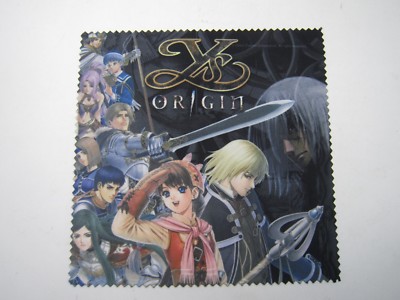 PS4 Ys: Origin Asia Edition Pre-Order Bonus Double Side Cleaner Cloth NO Game