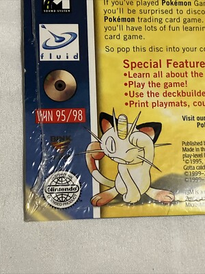 Pokemon Play it! Nintendo Trading Card PC Game CD