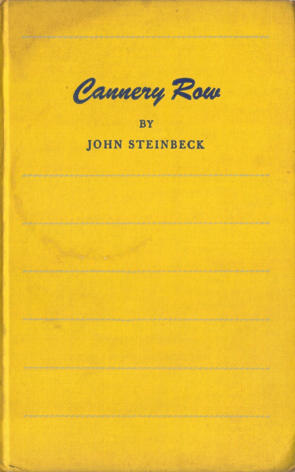 FILA CANNERY ROW JOHN STEINBECK 1945 1ST 1ST W DUST JACKET A VERY NICE COPY!