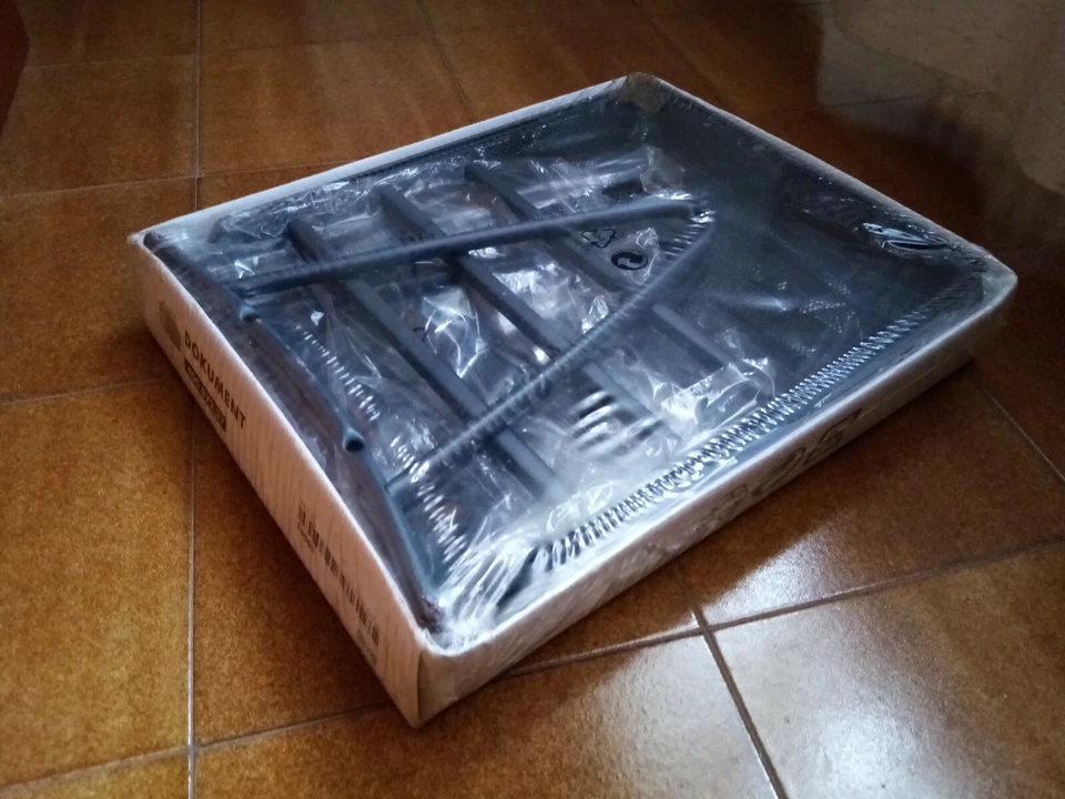 Contenitori porta documenti Ikea - 3 cestelli in metallo - Immagine 3 di 4