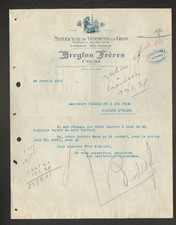 CREST (26) CLOTHING FACTORY / CLOTHING "BREYTON Freres" in 1929