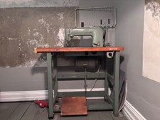 Adler  Ledernähmaschine mit Kobold Motor  (230 V wie auch 380 V=Starkstrom)