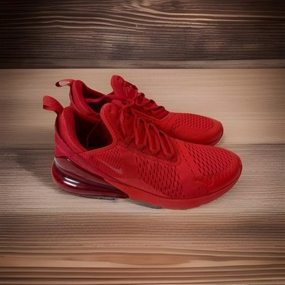 Nike Air Max 270 Triple University Red Size 12