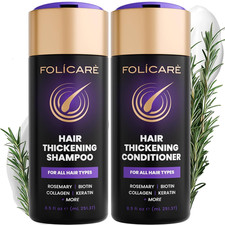 Thickening Hair Growth Shampoo and Conditioner Set for Women  Men, Biotin Shamp