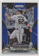 2019 Panini Prizm Tier III Blue Prizm DJ Stewart #247 tj0