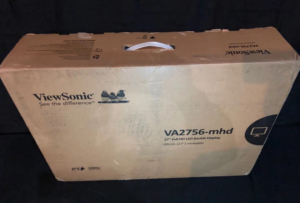 ViewSonic 27" IPS Monitor FHD LED VA2756-MHD With Build-in Speakers - Image 4 of 4