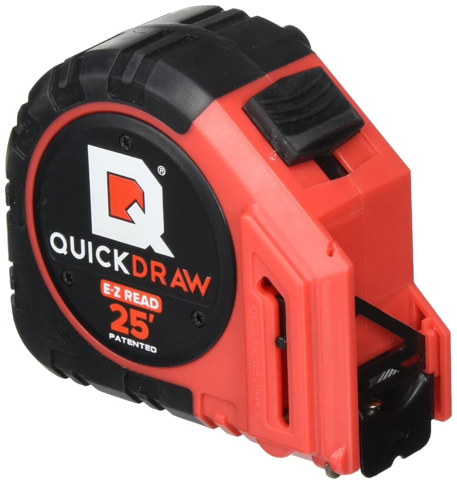 Quickdraw PRO Easy-Read Self Marking 25' Foot Tape Measure - 1st Measuring Ta... - Image 2 of 4