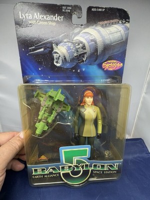 Lyta Alexander with Green Ship Previews Exclusive Babylon 5 Action Figure MOC