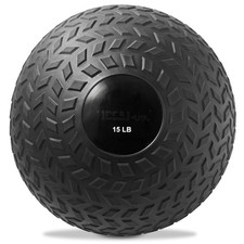 Slam Ball, 15 LB - Weighted Medicine Fitness Ball