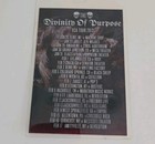 HATEBREED 2013 Poster 11x17 autographed w/bass pick and M&G pass Hardcore Metal — photo 10