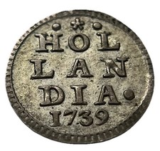 HOLLANDE 1 STUIVER 1739 SUPERBE 