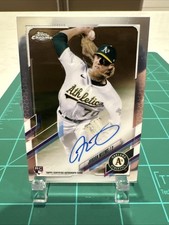 2021 Topps Chrome Jordan Weems Rookie Silver Refractor Autograph #RA-JW (AU, RC)