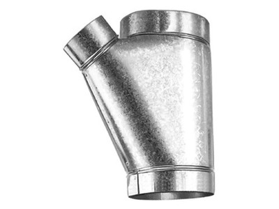 Lukjan RX80 4'' x 5'' x 4'' Flue Wye  PVC  MPN 229