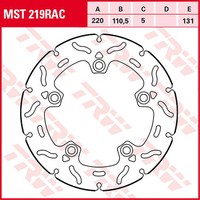 TRW Bremsscheibe (FüR: Suzuki GSX-R 1000 R Sensei ABS DM11 18 Hinten )