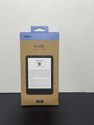 Amazon Kindle E-Reader 6-inch 11th Generation 16GB   16GB Black, Brand New-