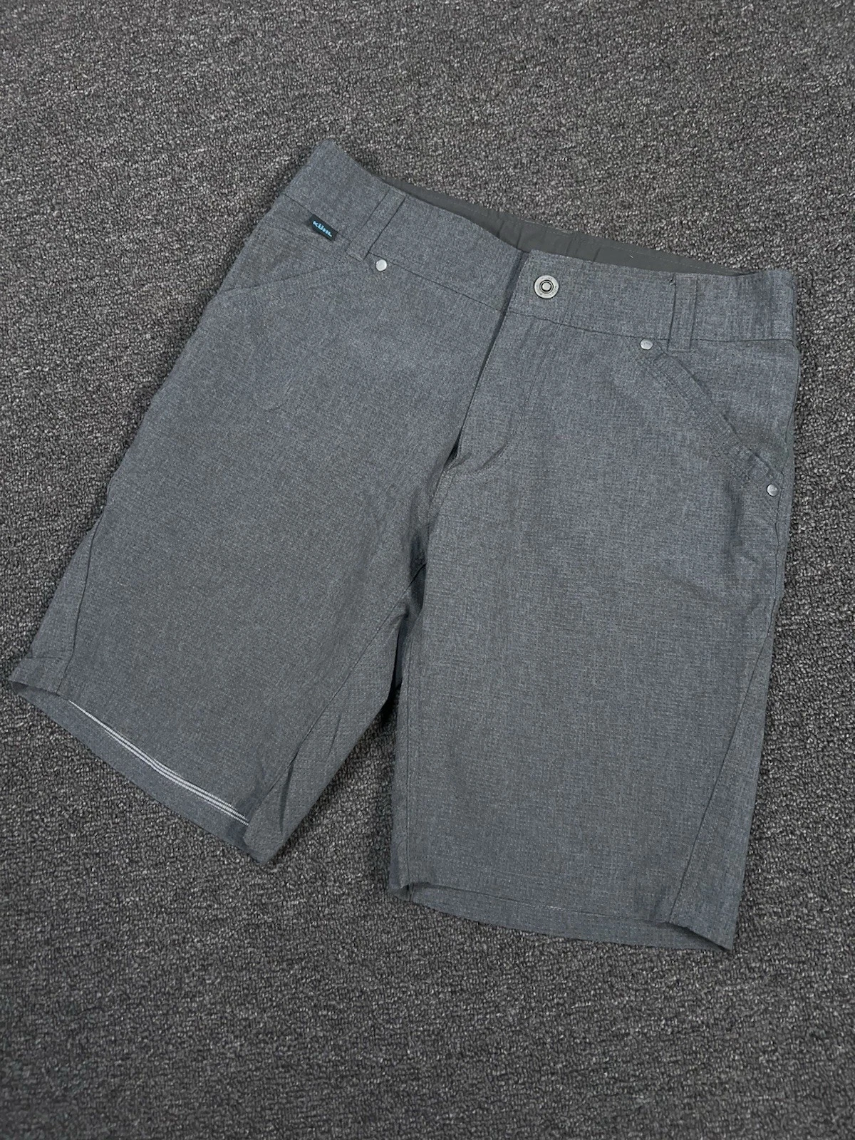 Kuhl Shorts Mens 30 (Fits 32) Gray Vortex Stretch Gorpcore Hiking Outdoors