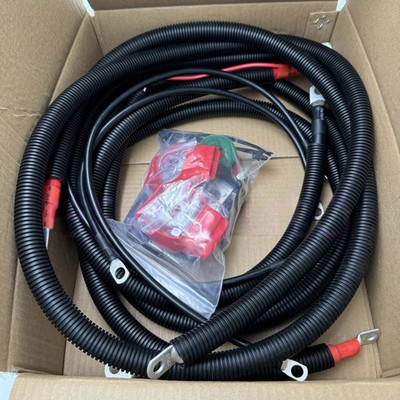 Battery Cable Wire Kit For Dodge RAM Truck Gen 3 2003-2007 5.9L 24 Valve Cummins