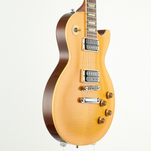 Used Gibson USA Gibson Les Paul Classic Plus Trans Amber 1999 S/N 9 3984 Guitar - Picture 10 of 15