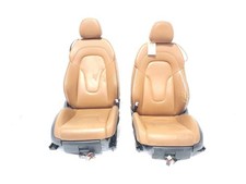 2008 2009 2010 Audi Tt Oem Rare Pair Of Brown Baseball Stitch Seats 2008 2009 2010 Audi Tt Oem Rare Pair Of Brown Baseball Stitch Seats