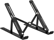 Adjustable Aluminum Laptop Stand Riser Ergonomic Portable Notebook Holder