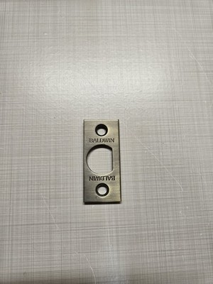 Baldwin Estate Passage / Privacy Latch Faceplate in  Matte Antique Brass 051