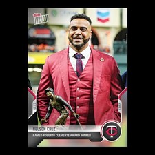 Nelson Cruz - 2021 MLB Topps Now Card 1016 - Print Run: 297 Minnesota Twins