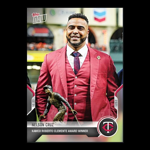 2021 Topps Now 1016 Nelson Cruz