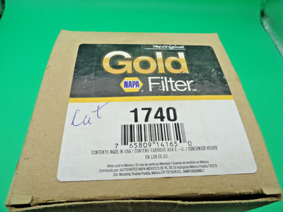 #ad NAPA GOLD 1740 HYDRAULIC FILTER CAT DEERE $49.95