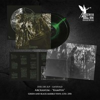 Arckanum - Kampen Green / Black Marble Vinyl 2LP - Vinyl Record Dlp - F72Z