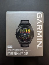 Garmin Forerunner 265 Watch Black Smartwatch Japan Vintage Brand GARMIN