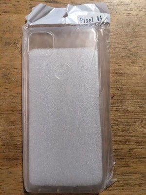 Google Pixel 4a Clear Case Shockproof Soft TPU + Glass Screen Protector