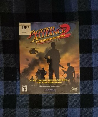 Jagged Alliance 2  Unfinished Business  Interplay Big Box PC Game - SEALED
