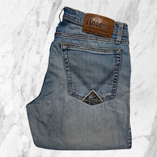 ROY ROGERS Jeans Uomo Chiari Elasticizzati Modello Max Tg 33 / Tra 46 e 48 ITA