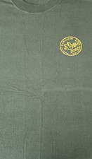 Scout VINTAGE  bottle green t-shirt XXL, depicting "CARAJAM" Ireland 2001