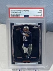 2014 Topps Chrome - Tom Brady #62 Blue Jersey Psa 9