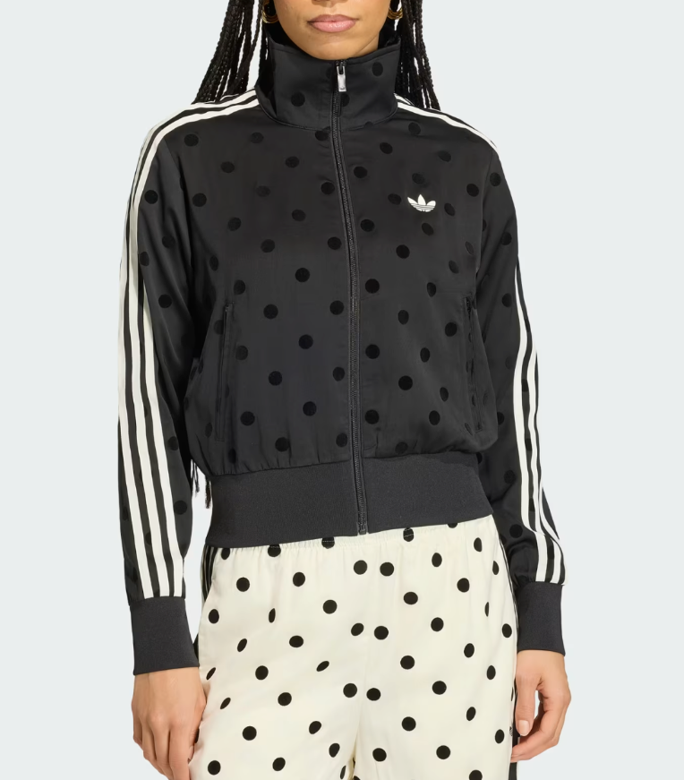 adidas Originals Satin Polka Dot Track Top Women Lifestyle Jacket