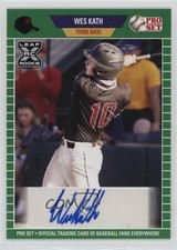 2021 Leaf Pro Set Baseball Blaster Auto Green Wes Kath #PS-WK1 Auto 1ds9