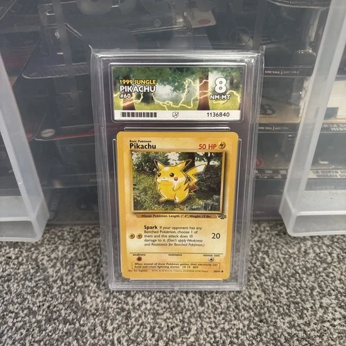 Pokémon Pikachu TCG Jungle Card 60/64 Regular Ace 8
