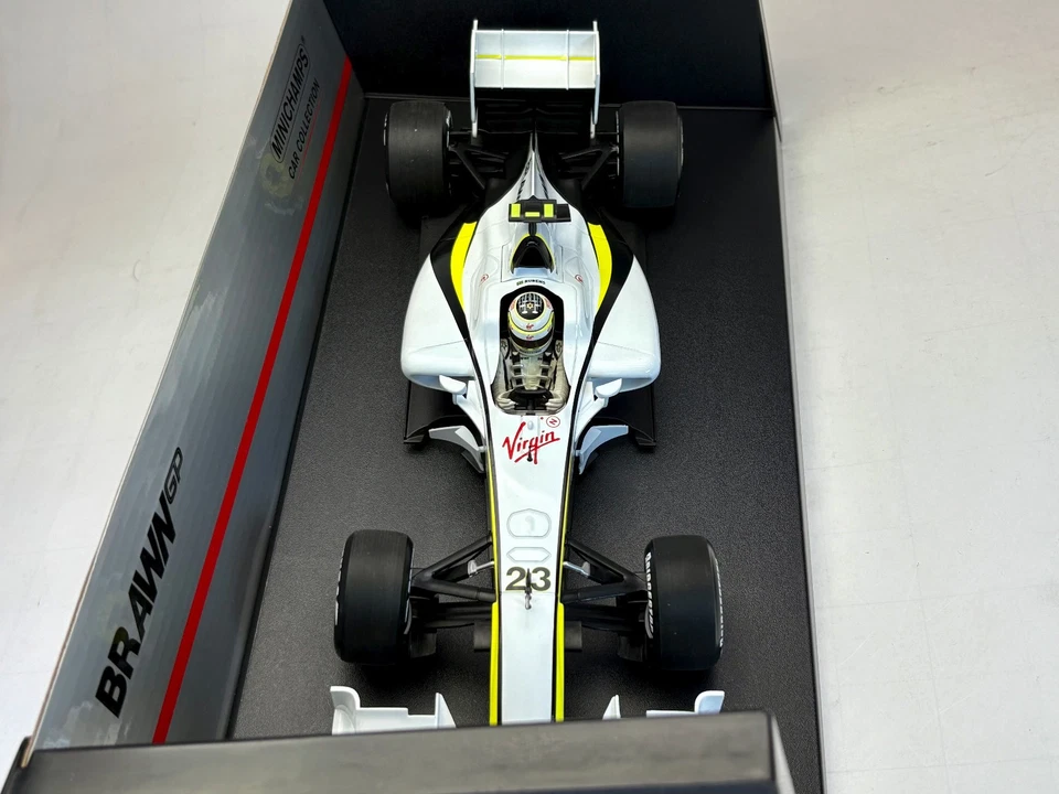 1:18 MINICHAMPS Brawn GP BGP 001 #23 Rubens Barrichello 2009 150090023 - Image 4 of 4
